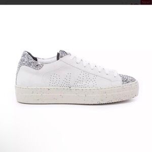 New P448 Thea Sneakers Sz 42 - Italian - Glitter Holiday $178